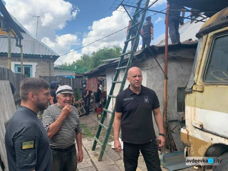 Восстановление домов в Авдеевке - под контролем ДонОГА