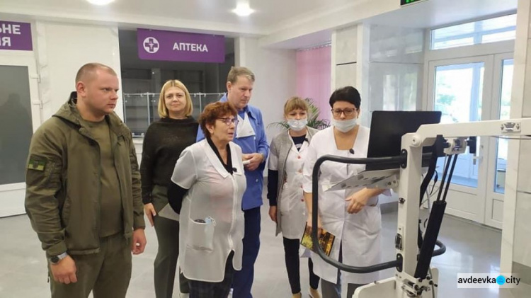 В Авдіївській центральній міській лікарні з‘явився мобільний рентген-аппарат 