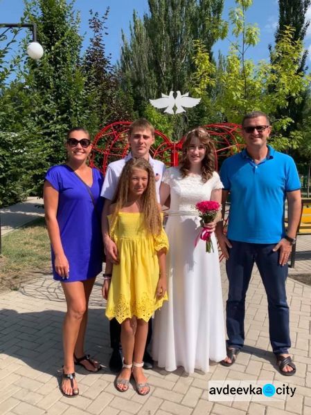В центре Авдеевки появился культурный объект для влюблённых: ФОТОФАКТ