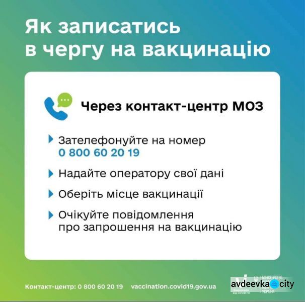 В Україні в чергу на щеплення проти COVID-19 вже записалося більше ніж 597 тис. людей