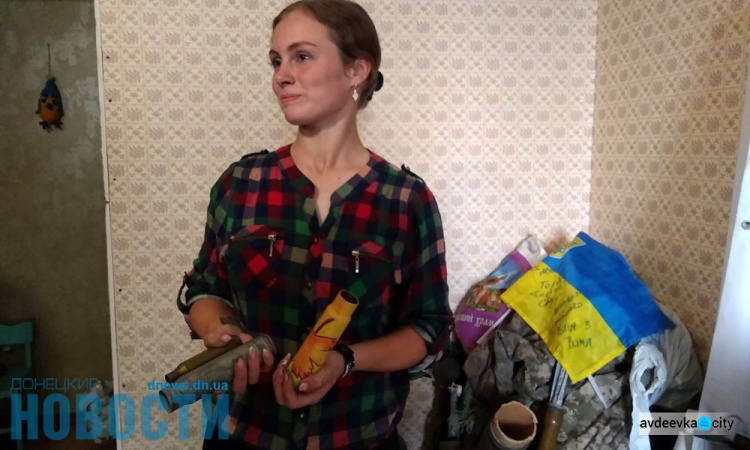 В Авдеевке гильзы и осколки снарядов превращают в сувениры для помощи военным