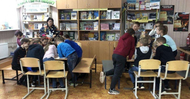 В одной из школ Авдеевки прошел урок интересного чтения