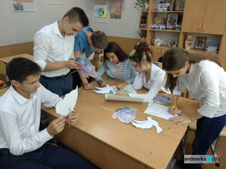 Як в Авдіївці святкували Міжнародний день миру