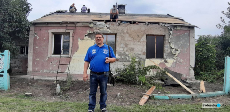 Переживший обстрелы поселок Опытное на Донетчине обретает вторую жизнь (ФОТО)