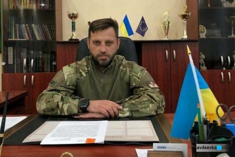 Керівник Авдіївської ВЦА Віталій Барабаш привітав містян з 30-річчям Незалежності України