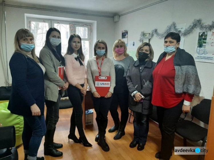 Для співробітників Авдіївського міського центру соціальних служб та служби у справах дітей пройшов тренінг від іноземних фахівців
