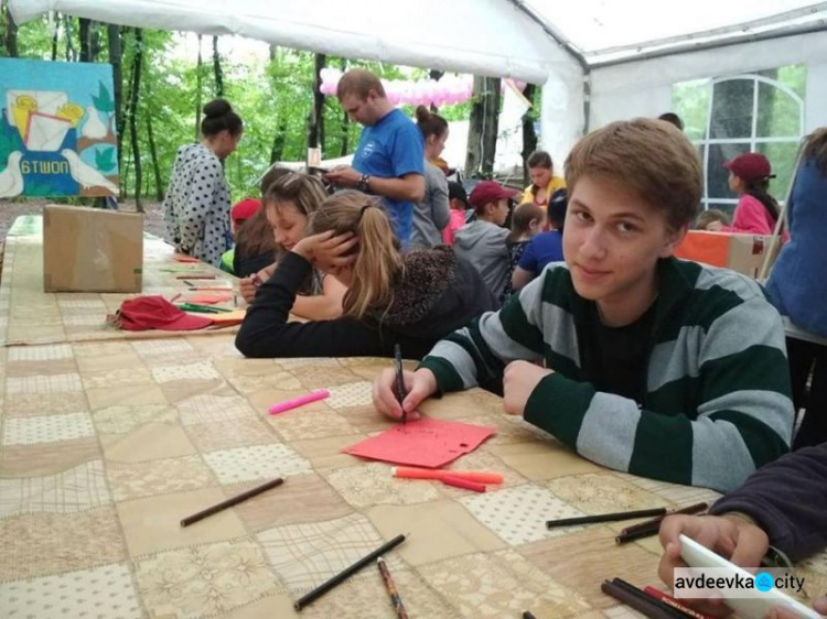Детворе из Авдеевки устроили отдых в Закарпатье (ФОТО)