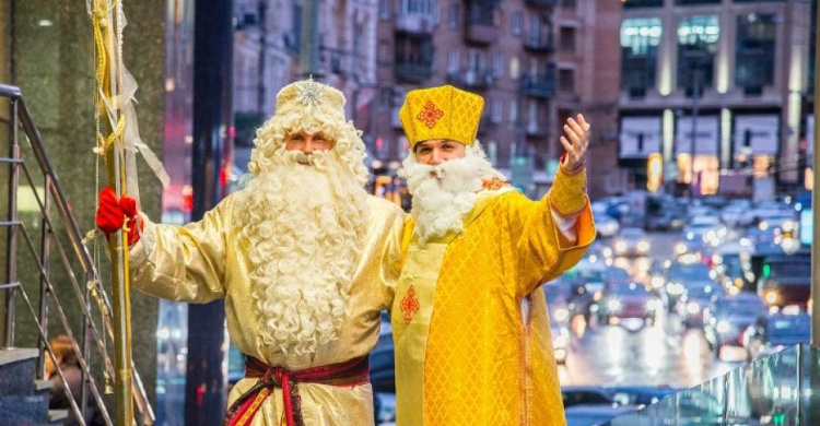 Украинцы верят в Святого Николая больше, чем в Деда Мороза