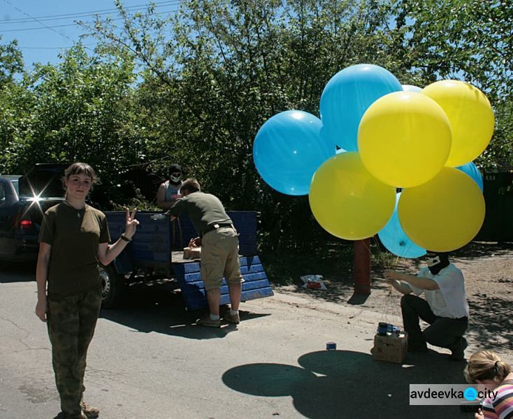 Авдеевка: убран мемориал на промке, отправлен «подарок» в Донецк (ФОТО + ВИДЕО)