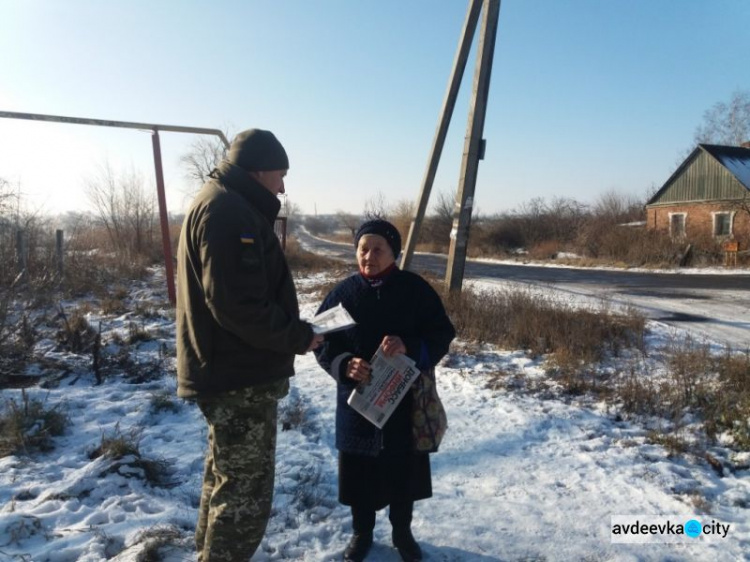 Авдеевские «симики» доставляли продукты и воду, а также обеспечивали важное сопровождение (ФОТО)
