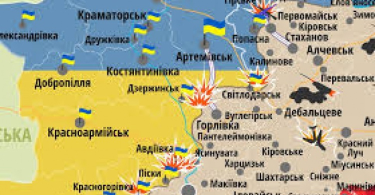 Ситуация в районе Авдеевки остается сложной, но  стабильной и контролируемой украинским воинами, - штаб АТО