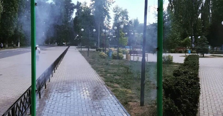 В Авдеевке установили охлаждающие рамки