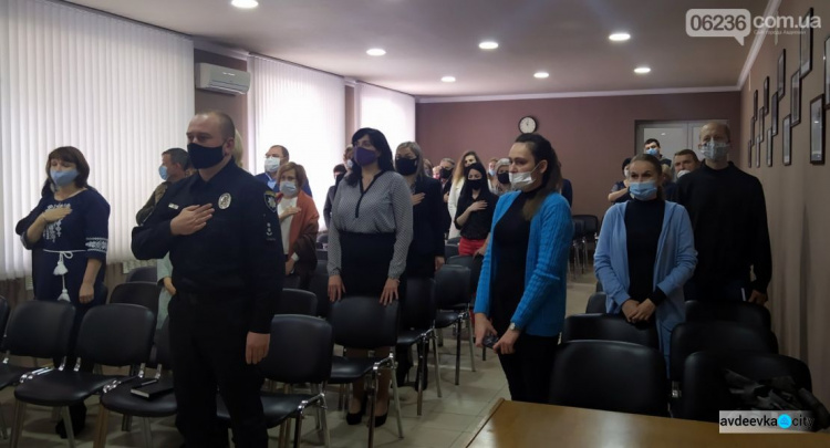 В Авдеевке представили нового руководителя ВГА