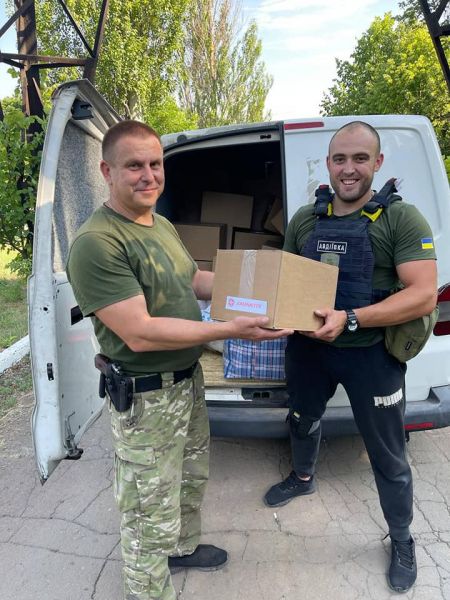Волонтерська спілка "Поруч" доставила до Авдіївки чергову партію допомоги