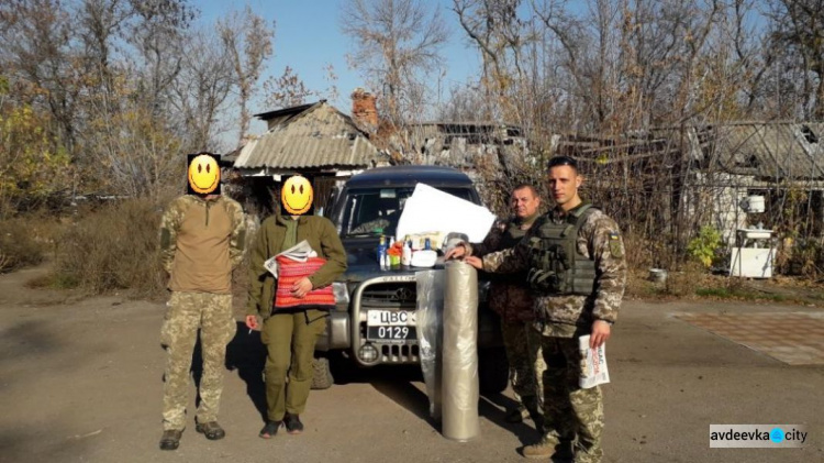 Авдеевские «симики» доставили важную помощь в прифронтовые населенные пункты (ФОТО)