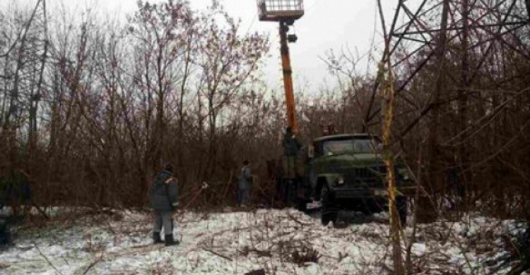 Возле Авдеевки три села остаются без электричества