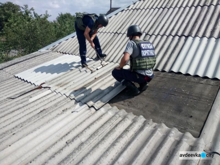В Авдеевке снова выросло количество восстановленных домов (ФОТО)