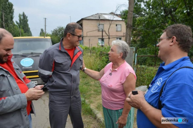 В прифронтовой поселок Опытное надеются вернуть электричество (ФОТО)