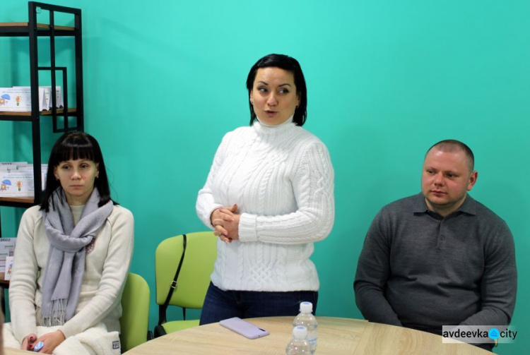 В Авдіївці презентували освітній хаб, створений за участі ГО «Платформа спільних дій» 