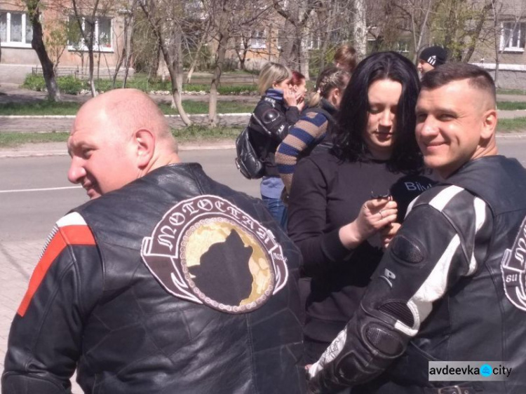 Открытие мотосезона: в Авдеевке байкерский слёт (ФОТОФАКТ)