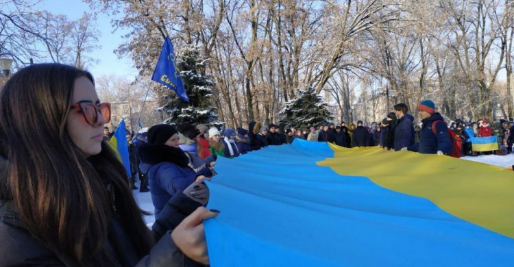 Авдіївка святкує День Соборності України (ФОТОРЕПОРТАЖ)