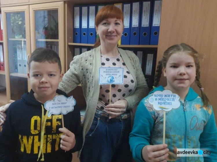 Як в Авдіївці святкували Міжнародний день миру