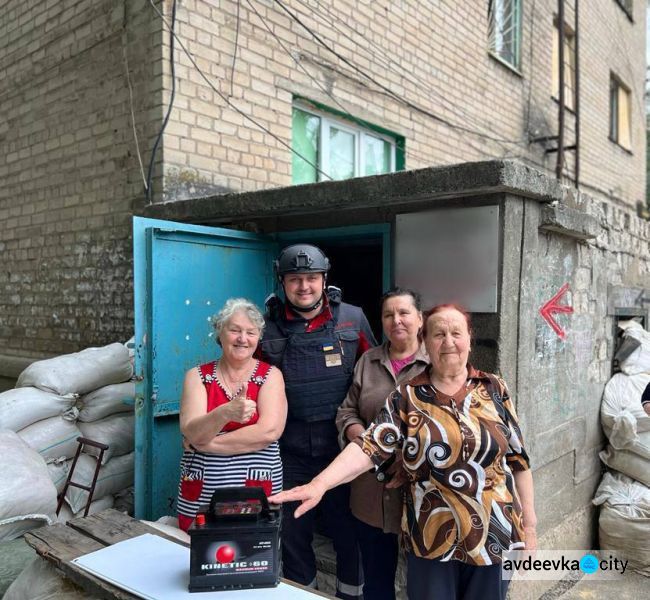 Авдіївці продовжують отримувати допомогу від проекта «Рятуємо життя» та нардепа Муси Магомедова